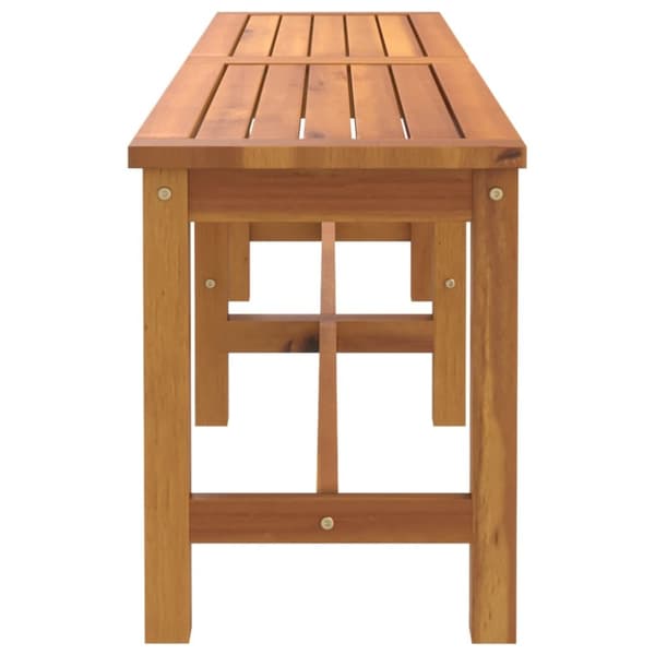 Havebænk 150x35x45 cm massivt akacietræ - Havebænk - Havebænke - Home & Living