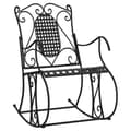 Miniatyrbillede 3 af 9: Gyngebænk 84 cm stål sort - Bænk Med Gyngefunktion - Bænke Med Gyngefunktion - Home & Living