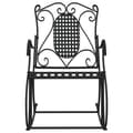 Miniatyrbillede 4 af 9: Gyngebænk 84 cm stål sort - Bænk Med Gyngefunktion - Bænke Med Gyngefunktion - Home & Living