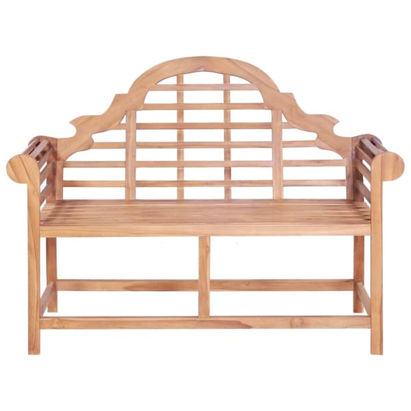 Puutarhapenkki 127x58,5x92,5 cm täysi tiikki - Penkki - Penkit - Home & Living