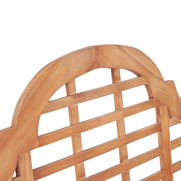 Puutarhapenkki 127x58,5x92,5 cm täysi tiikki - Penkki - Penkit - Home & Living