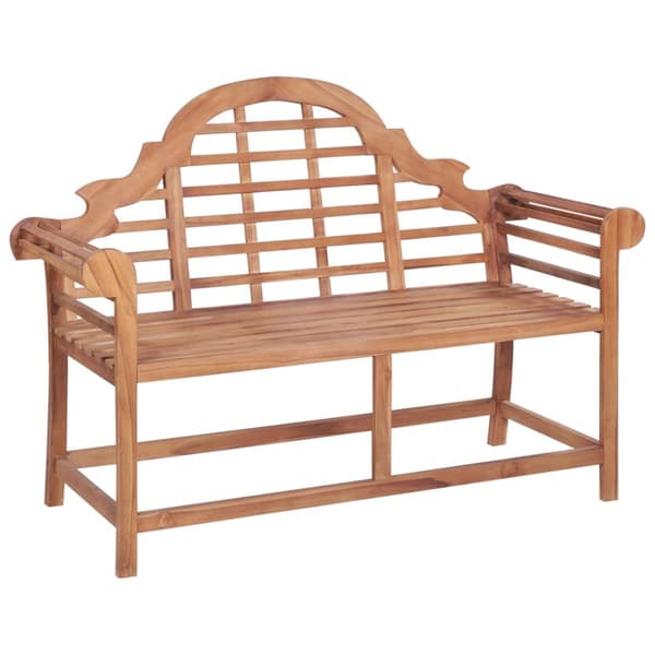 Puutarhapenkki 127x58,5x92,5 cm täysi tiikki - Penkki - Penkit - Home & Living