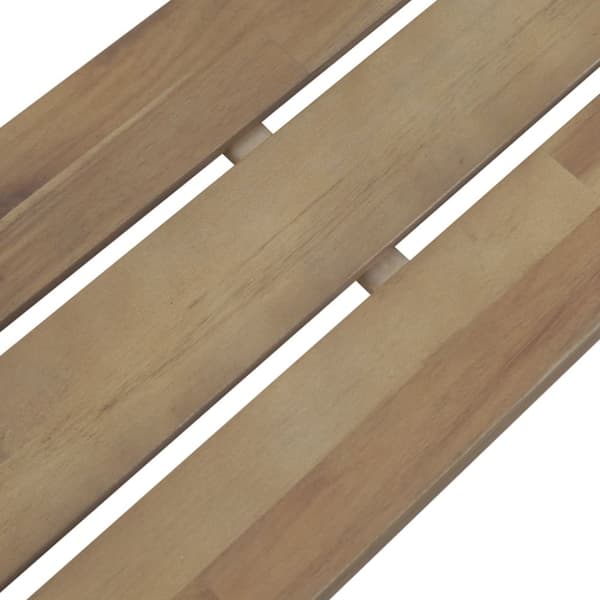 Havebænk 120 cm massivt akacietræ - Havebænk - Havebænke - Home & Living