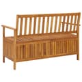 Pikkukuva 5 / 9: Puutarhan säilytyspenkki 120 cm täysi akaasiapuu - Penkki - Penkit - Home & Living