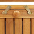 Pikkukuva 7 / 9: Puutarhan säilytyspenkki 120 cm täysi akaasiapuu - Penkki - Penkit - Home & Living