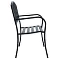 Miniatyrbillede 4 af 8: Havebænk 125 cm stål sort - Havebænk - Havebænke - Home & Living