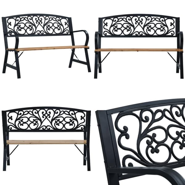 Havebænk 120 cm træ - Havebænk - Havebænke - Home & Living