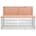 Miniatyrbillede 4 af 9: Havebænk med gabiondesign 103x70x65 cm massivt douglasgran - Havebænk - Havebænke - Home & Living