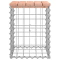 Miniatyrbild 5 av 9: Trädgårdsbänk gabion-design 33x31x42 cm massivt douglasträ - Trädgårdssoffa -trädgård Soffa - Trädgårdssoffor - Home & Living
