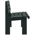 Miniatyrbillede 5 af 9: vidaXL havebænk 110x52x71 cm polypropylen grøn