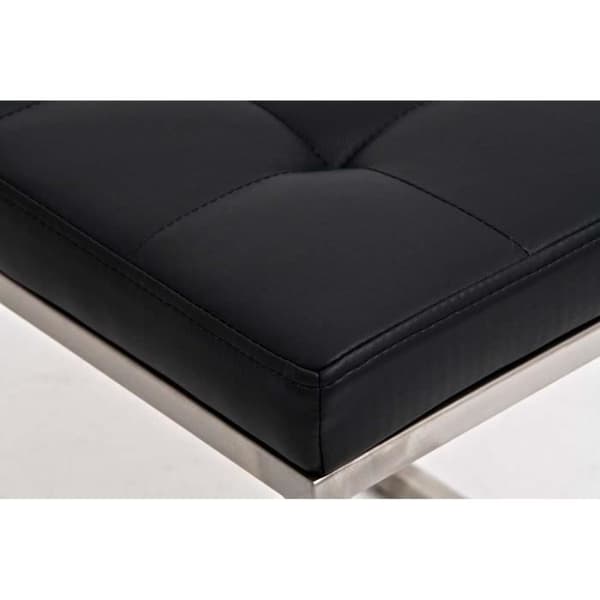 Klädd pall / bänk - CLP - BARCI - Rostfritt stål - 12 färger - 40x40x48 cm