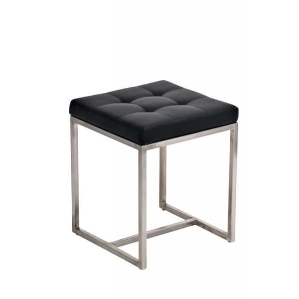 Klädd pall / bänk - CLP - BARCI - Rostfritt stål - 12 färger - 40x40x48 cm