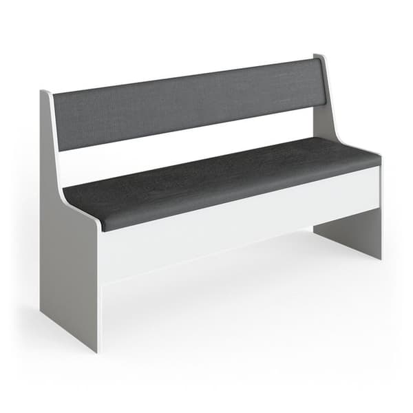 Vicco Roman Matsalsbänk, Vit, 136 x 42 cm