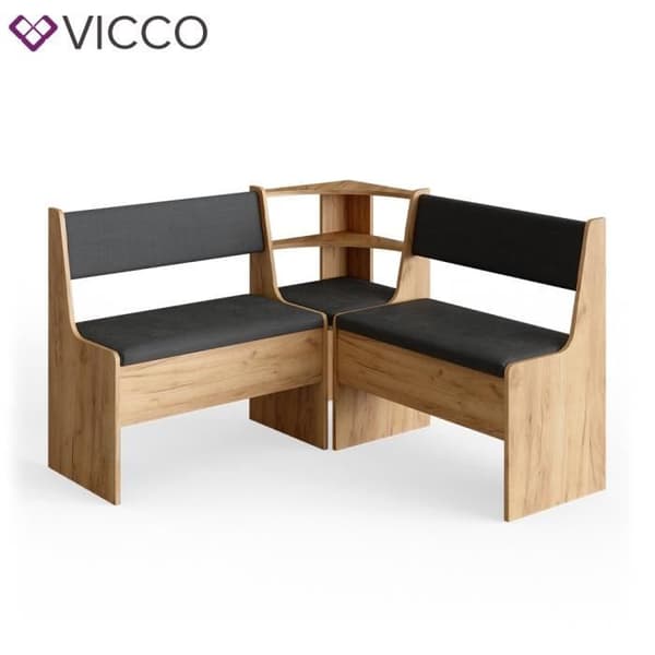 Vicco Roman hörnbänk set, köksbänk, hörnsbänk