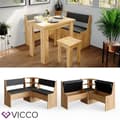 Miniatyrbild 1 av 4: Vicco Roman hörnbänk set, köksbänk, hörnsbänk