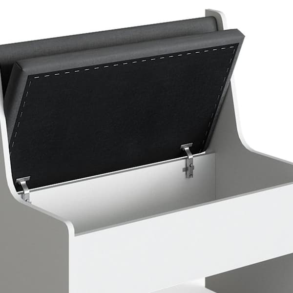 Vicco Roman Matsalsbänk, Vit, 76 x 42 cm
