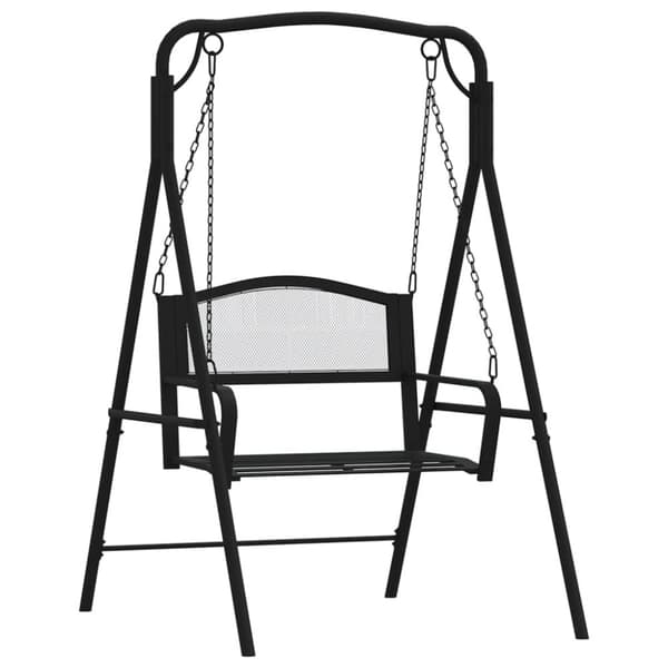 Hammock 124 cm svart stål