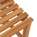 Miniatyrbild 7 av 8: Trädgårdsbänk 114 cm massiv teak