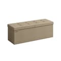 Miniatyrbillede 1 af 6: Sofa - Med lagerplads - 38 × 110 × 38 cm - Kamelbrun