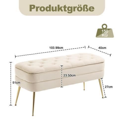 Förvaringspall, sängbord i sovrummet, stoppad förvaringspall, stoppad entrépall, vardagsrum, vit
