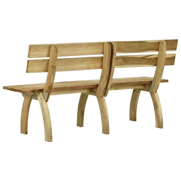 Trädgårdsbänk 160 cm impregnerad furu