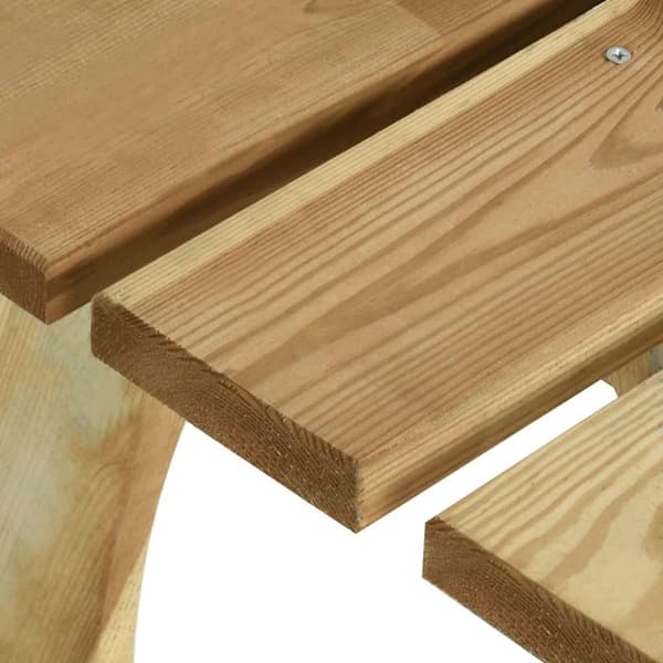 Trädgårdsbänk 160 cm impregnerad furu