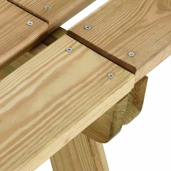 Trädgårdsbänk 160 cm impregnerad furu