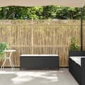 Miniatyrbillede 3 af 9: vidaXL havebænk med hynde 110x30x40,5 cm polyrattan sort
