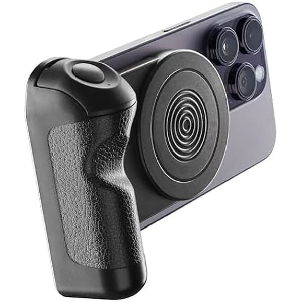 Bluetooth-magnetisk stöd - CELLULARLINE - Pics MAG - Inkluderad fjärrkontroll - 180° rotation - För smartphones