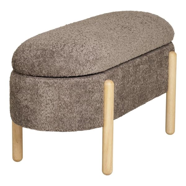 Rootz Branca -penkki - verhoiltu istuin - Storage Bench - Sisäänrakennettu säilytys - 98x41x48cm