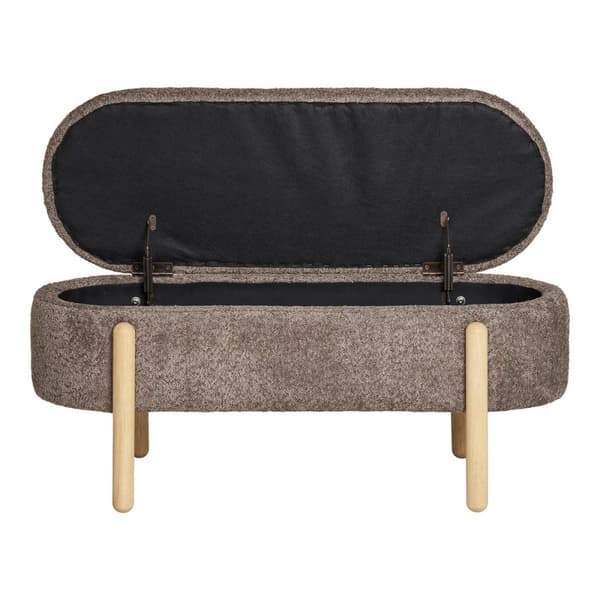 Rootz Branca -penkki - verhoiltu istuin - Storage Bench - Sisäänrakennettu säilytys - 98x41x48cm