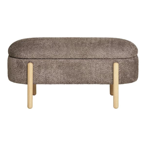 Rootz Branca -penkki - verhoiltu istuin - Storage Bench - Sisäänrakennettu säilytys - 98x41x48cm