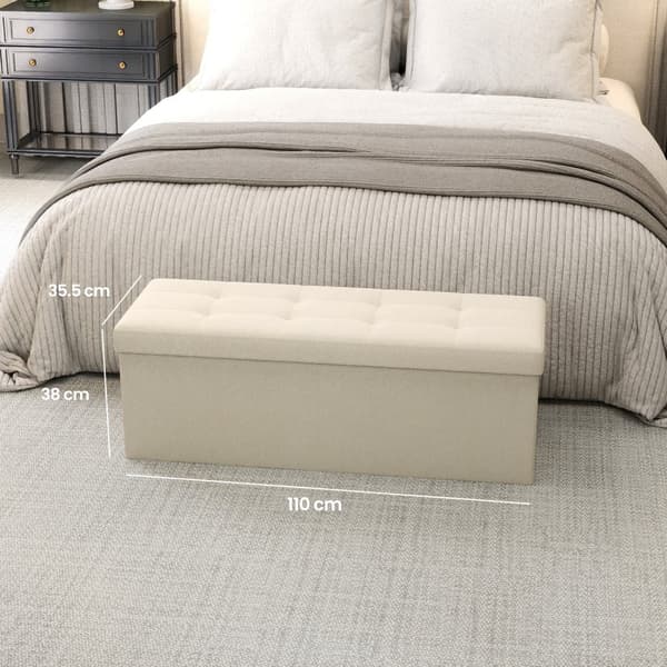 Sofa med lagerplads - 38 x 110 x 38 cm - Sædeboks - Storformat