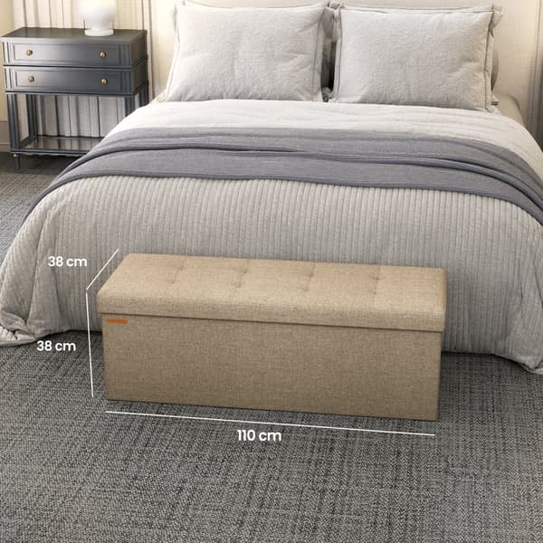 Sofa med lagerplads - 38 x 110 x 38 cm - Sædeboks - Storformat