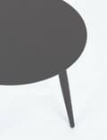Miniatyrbillede 5 af 7: BOLZANO Rundt havesofabord Rossano antracit 50x10x48 cm
