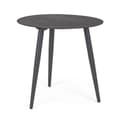 Miniatyrbillede 1 af 7: BOLZANO Rundt havesofabord Rossano antracit 50x10x48 cm