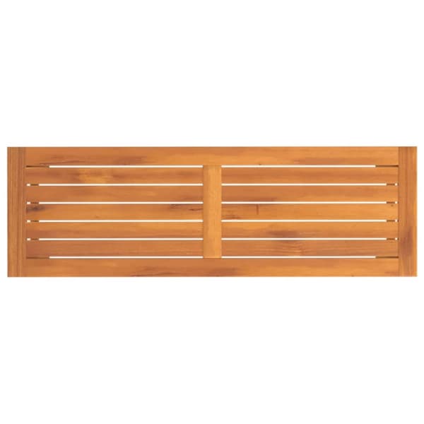Trädgårdsbänk 110x35x45 cm massivt akaciaträ