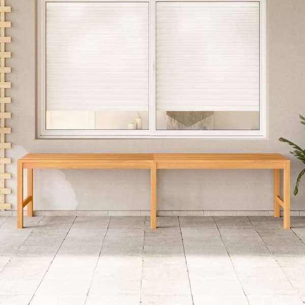 Trädgårdsbänk 180 cm massiv teak