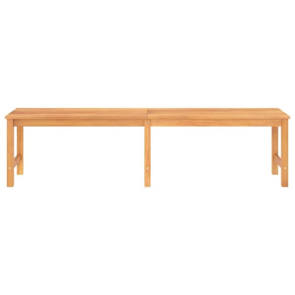 Trädgårdsbänk 180 cm massiv teak