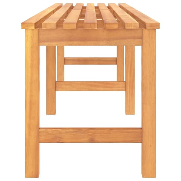 Trädgårdsbänk 180 cm massiv teak