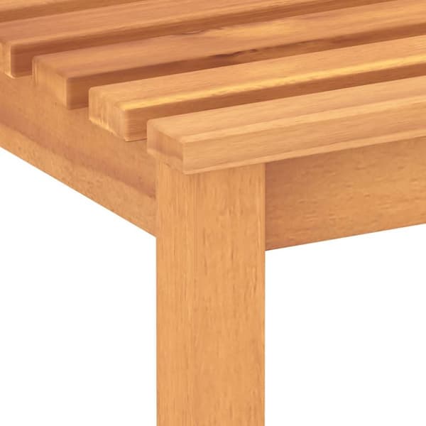 Trädgårdsbänk 180 cm massiv teak