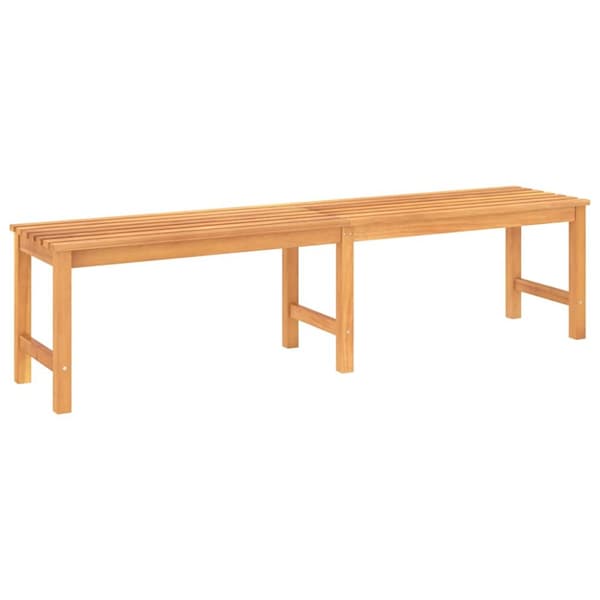 Trädgårdsbänk 180 cm massiv teak
