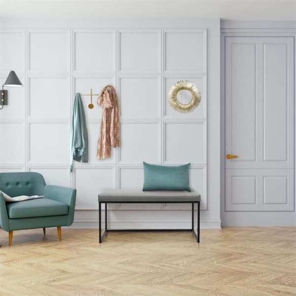 Banc Design "giulia" 100cm Grå - Paris Prix