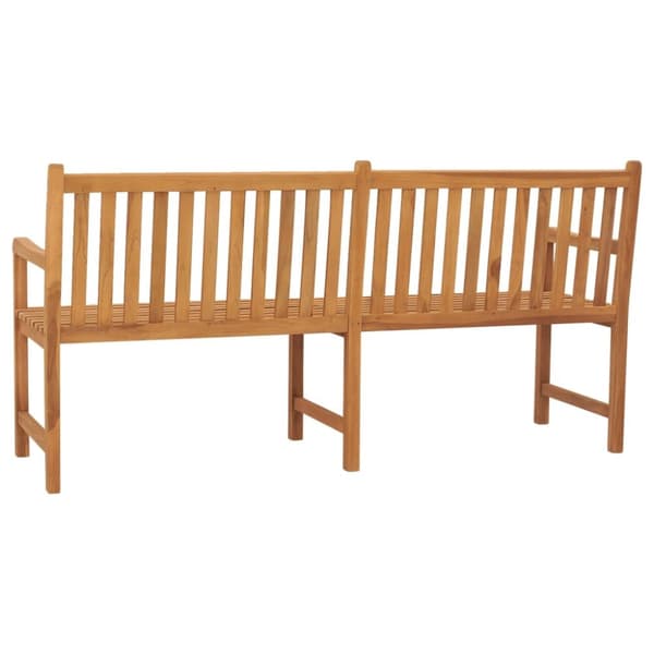 Trädgårdsbänk 180 cm massiv teak