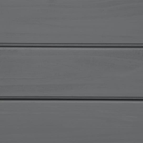 Trädgårdsbänk, 2-sits, 116x56x80 cm, Grå