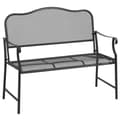 Miniatyrbillede 1 af 9: Havebænk, 113x58x98 cm, Sort