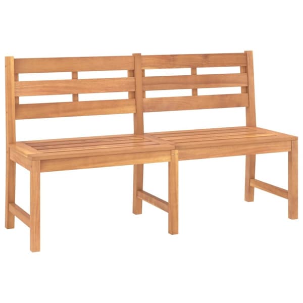 Trädgårdsbänk 150 cm massiv teak