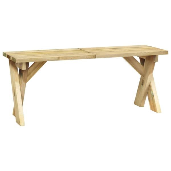 Trädgårdsbänk 110 cm impregnerad furu