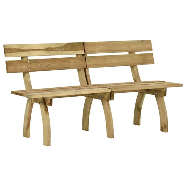 Trädgårdsbänk 160 cm impregnerad furu