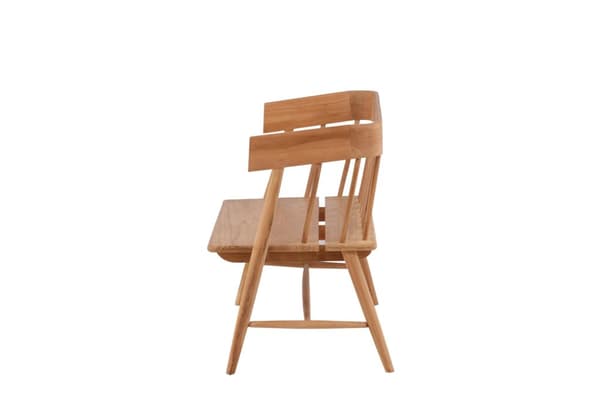FURNLUX UTOMHUSBÄNK DELAD TEAK 132CM